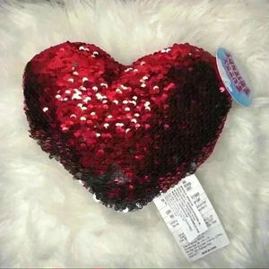Fuzzy Friends Bedazzled Heart